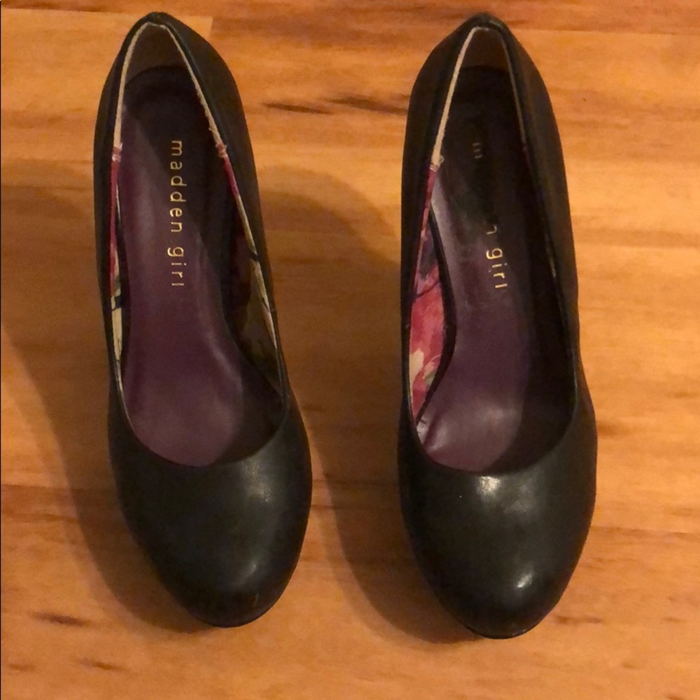 Black madden girl pumps